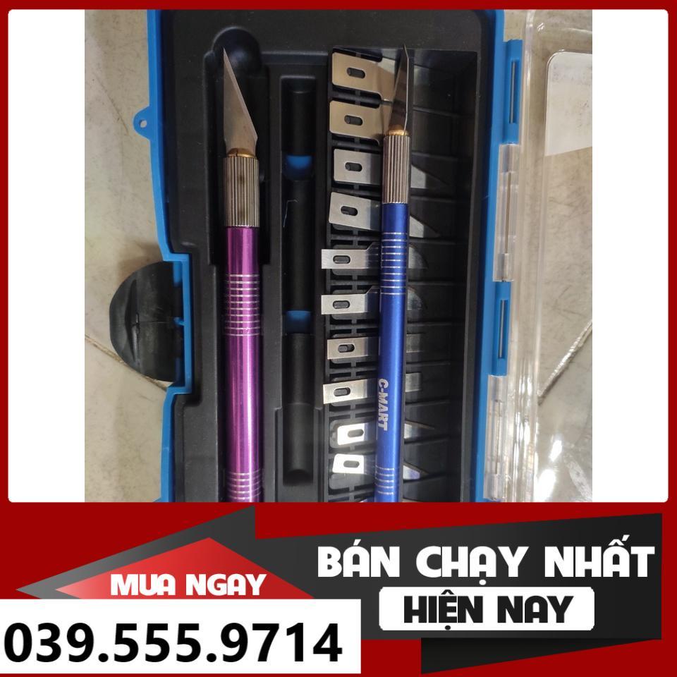 BỘ GHÉP 14 LƯỠI CHIẾT CÂY MÀU XANH - BỘ GHÉP TIỆN ÍCH, DỄ SỬ DỤNG