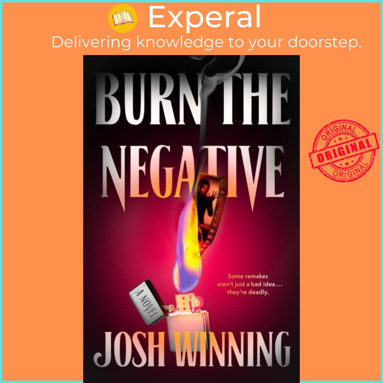 Hình ảnh Sách - Burn the Negative by Josh Winning (UK edition, hardcover)