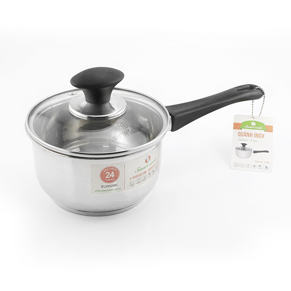 Quánh Inox Đáy Từ ELMICH SM6989 - 2356989 - Hàng Chính Hãng