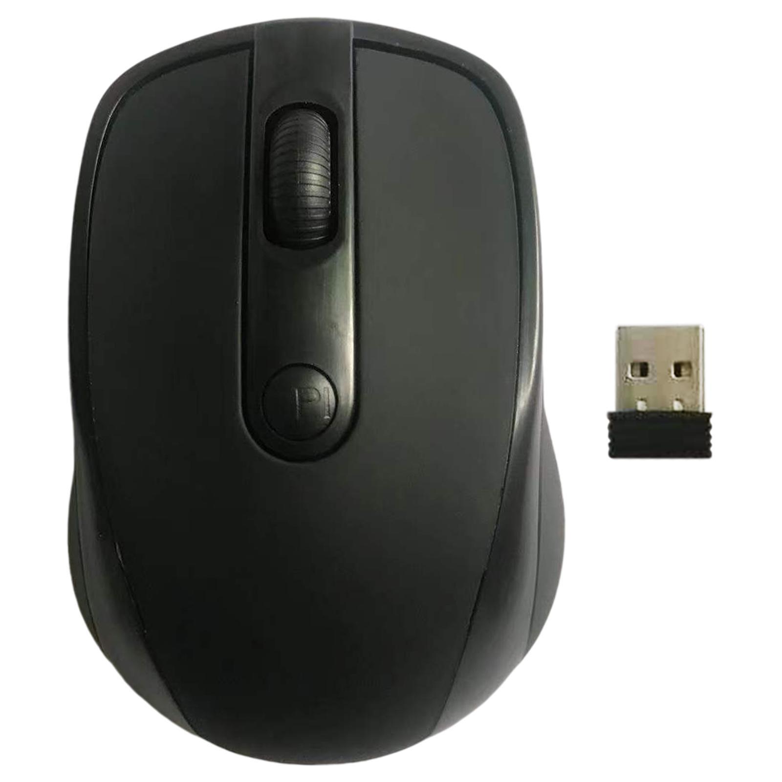 Mouse 2.4G Computer Mute Adjustable DPI Mouse for Working