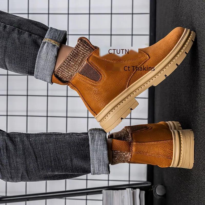 Phong cách mới nhất Martin boots Giày thường Hàn Quốc ins giày đôi hot khuyến mãi mới nhất