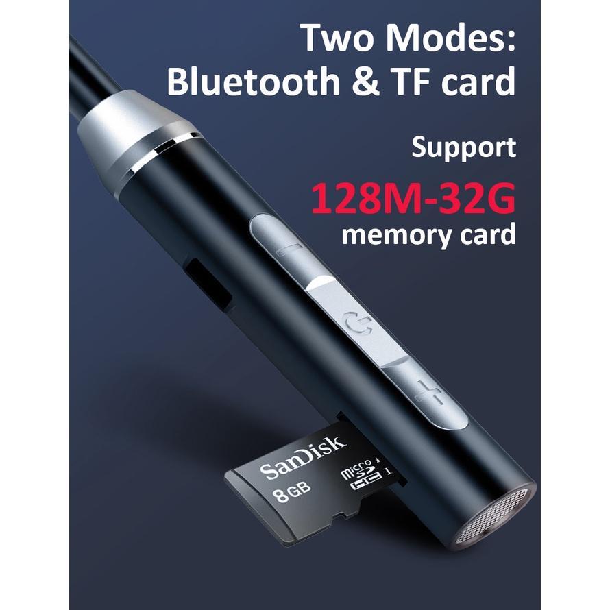 Tai Nghe Bluetooth Không Dây Có Mic Hỗ Trợ Thẻ Nhớ TF MP3 Chống Thấm Nước