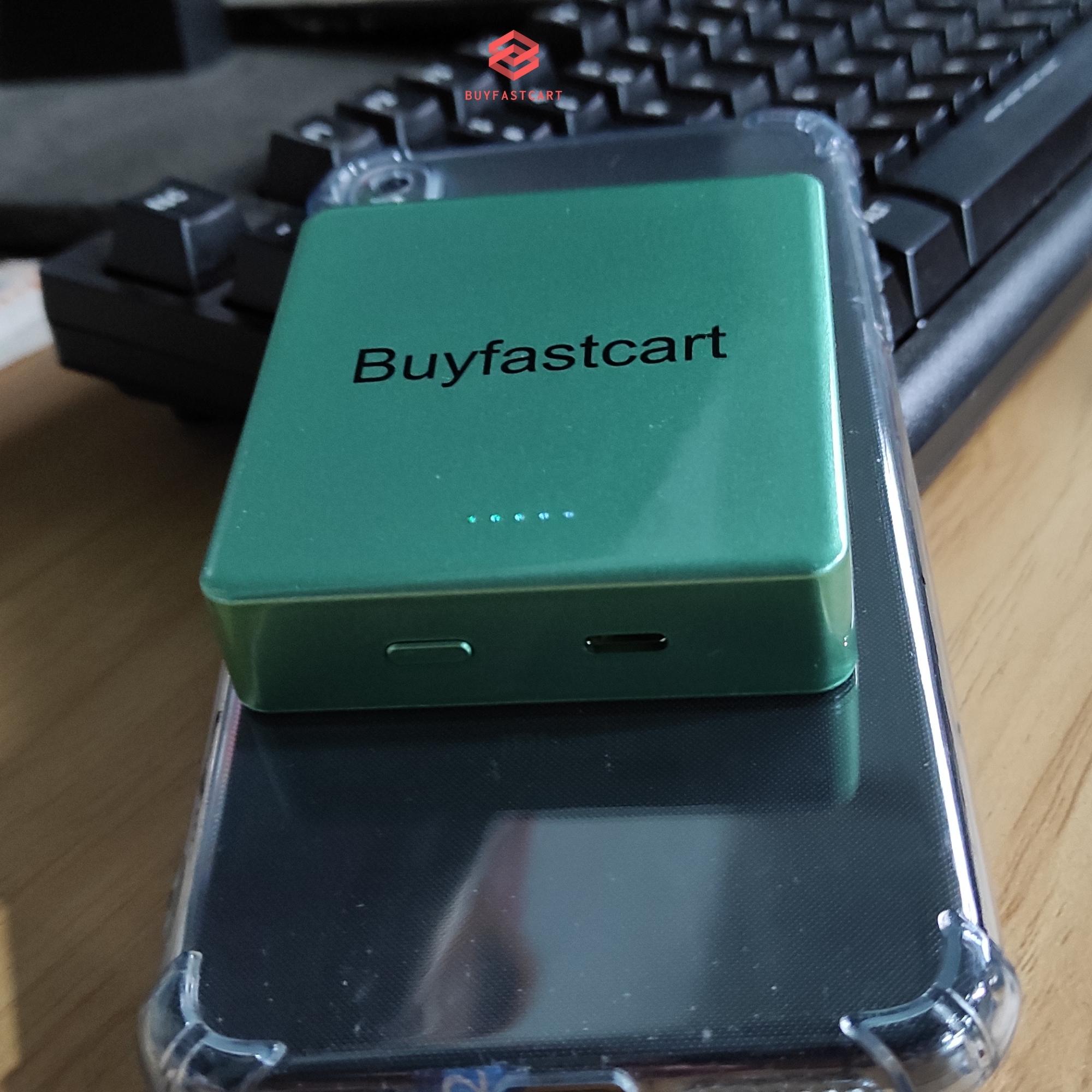 Pin Sạc Dự Phòng Hỗ Trợ Sạc Không Dây QI Wireless 10.000mAh cho iPhone Samsung