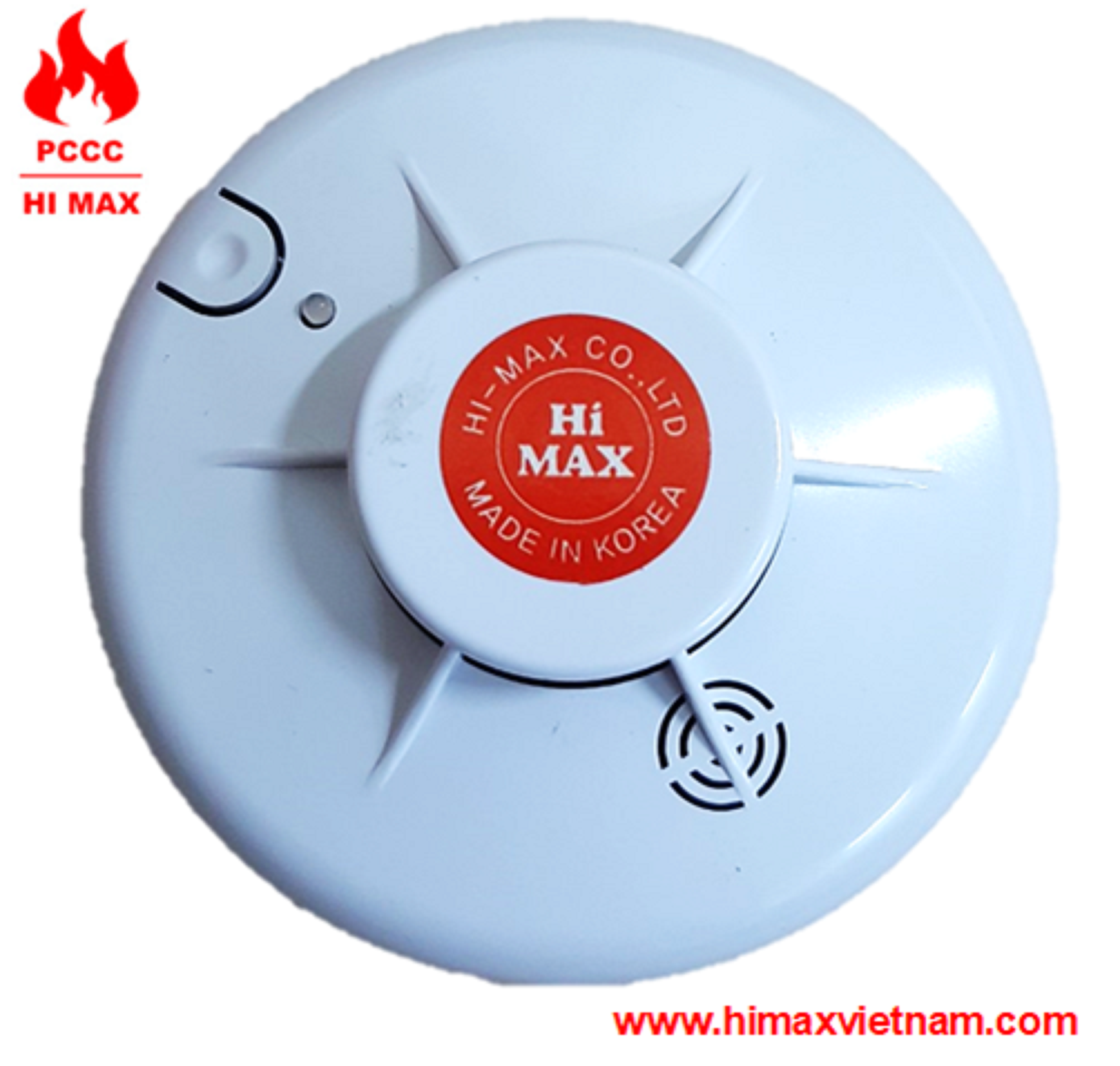 Đầu báo khói đơn trạm hi max HD1003 S (Kèm đế)