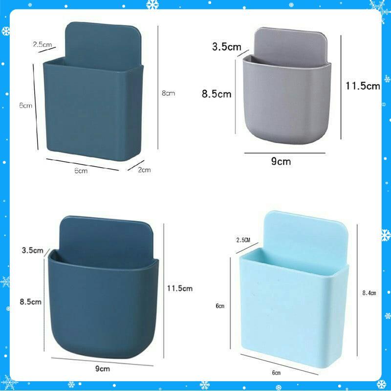 Combo 3 ống cắm điều khiển dán tường đa năng – Giao màu ngẫu nhiên - Hàng Chất Lượng