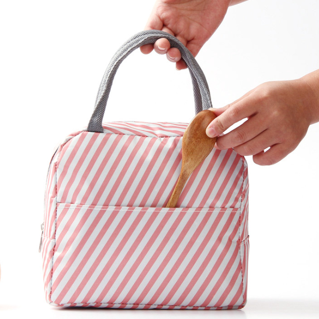 Túi đựng hộp cơm giữ nhiệt chống thấm - Giao hình ngẫu nhiên + tặng 2 túi khử mùi giầy