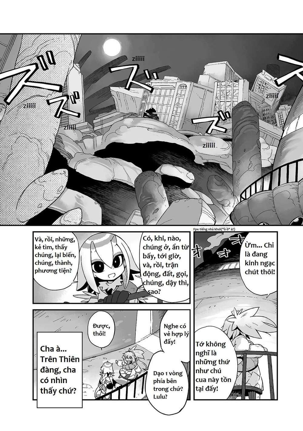 ngay cả khi hậu tận thế, thật hạnh phúc vẫn còn được sống... chapter 14 21