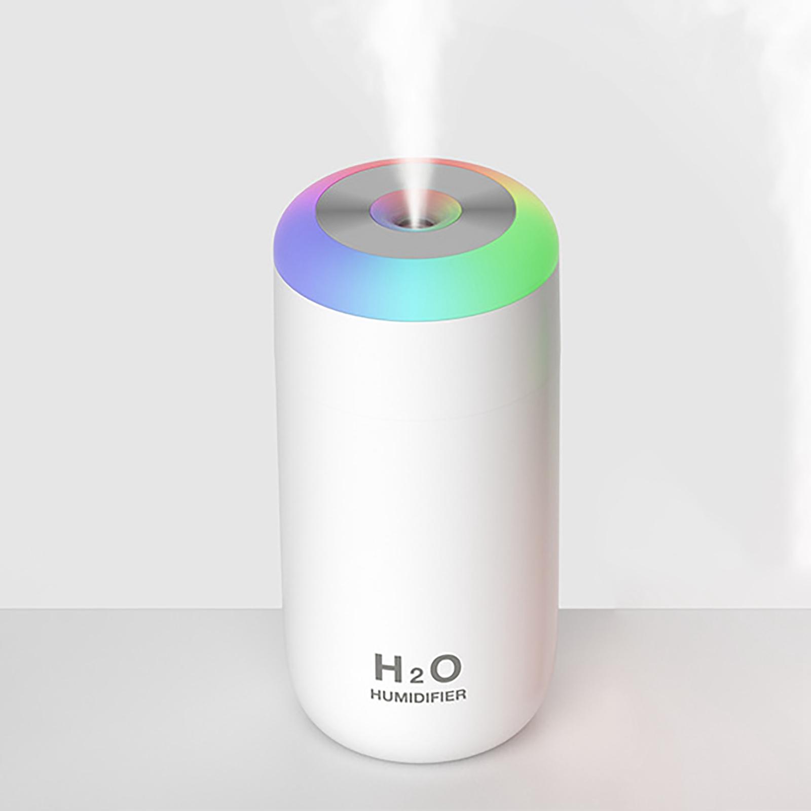 Mini Humidifier 2 Mist Modes Air Humidifier with LED Night Lamp Mist Humidifier for Car Travel