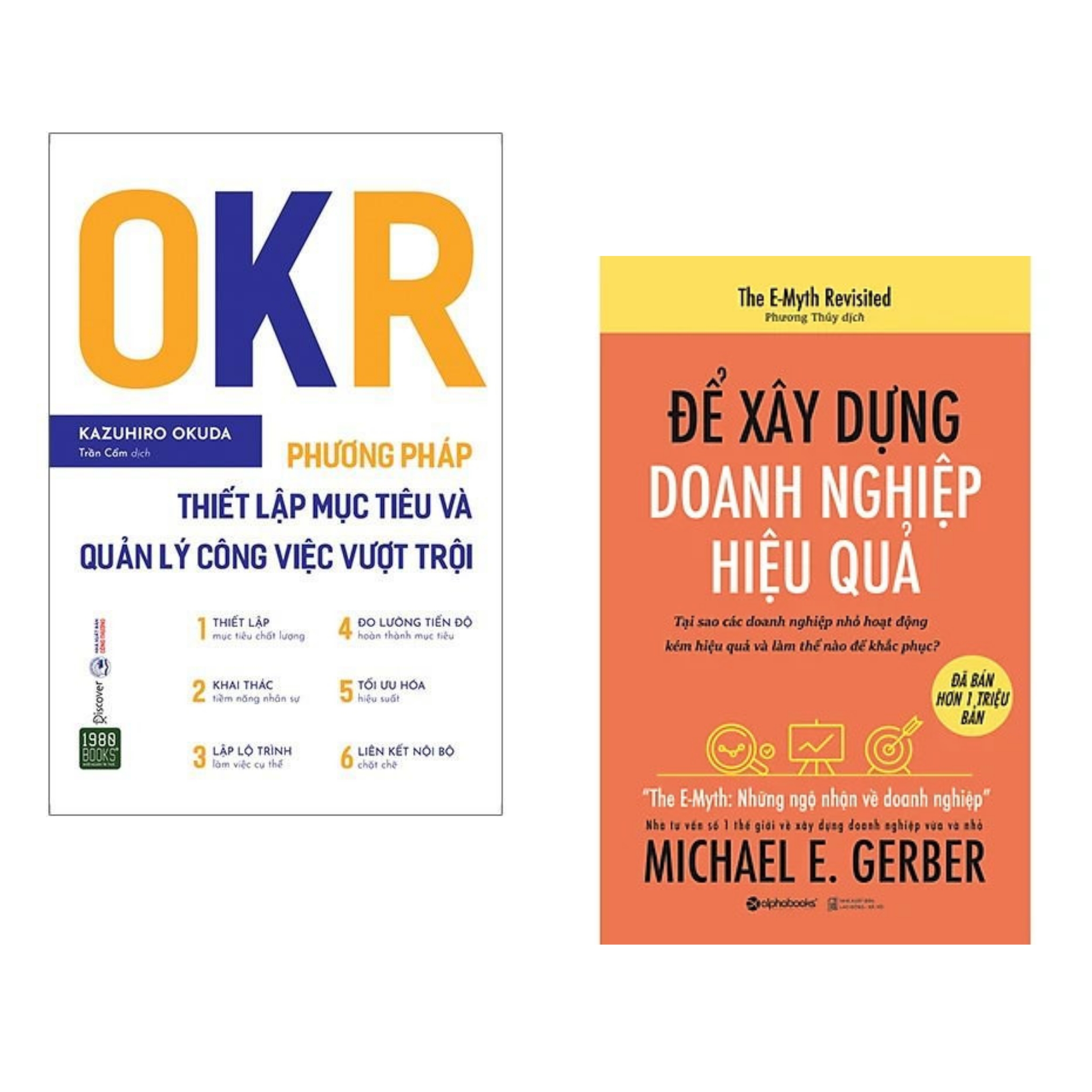 Combo 2Q: OKR - Phương Pháp Thiết Lập Mục Tiêu Và Quản Lý Công Việc Vượt Trội+ Để Xây Dựng Doanh Nghiệp Hiệu Quả