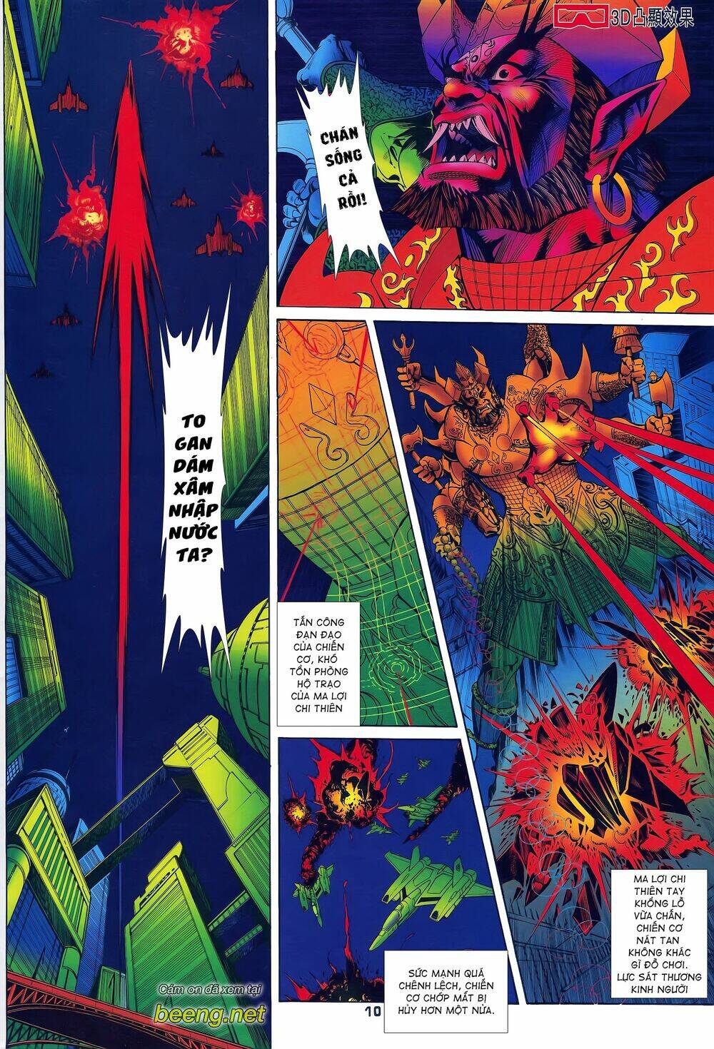 long hổ 5 thế chapter 199 10