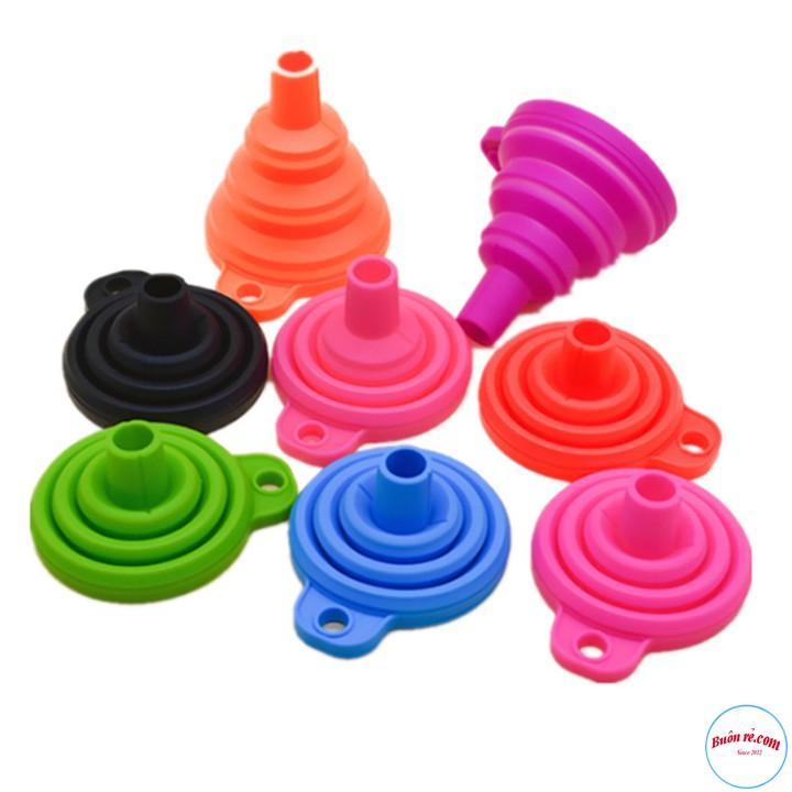 Combo 10 Phễu Silicone Gấp Gọn Thông minh, tiện lợi dùng cho nhà bếp br00372