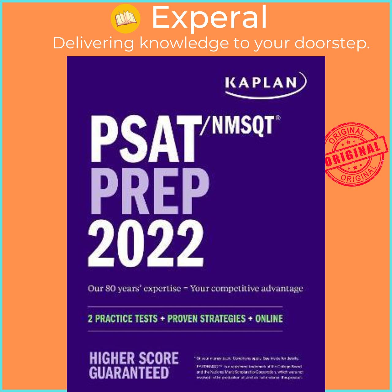 Sách - PSAT/NMSQT Prep 2022 : 2 Practice Tests + Proven Strategies + Online by Kaplan Test Prep