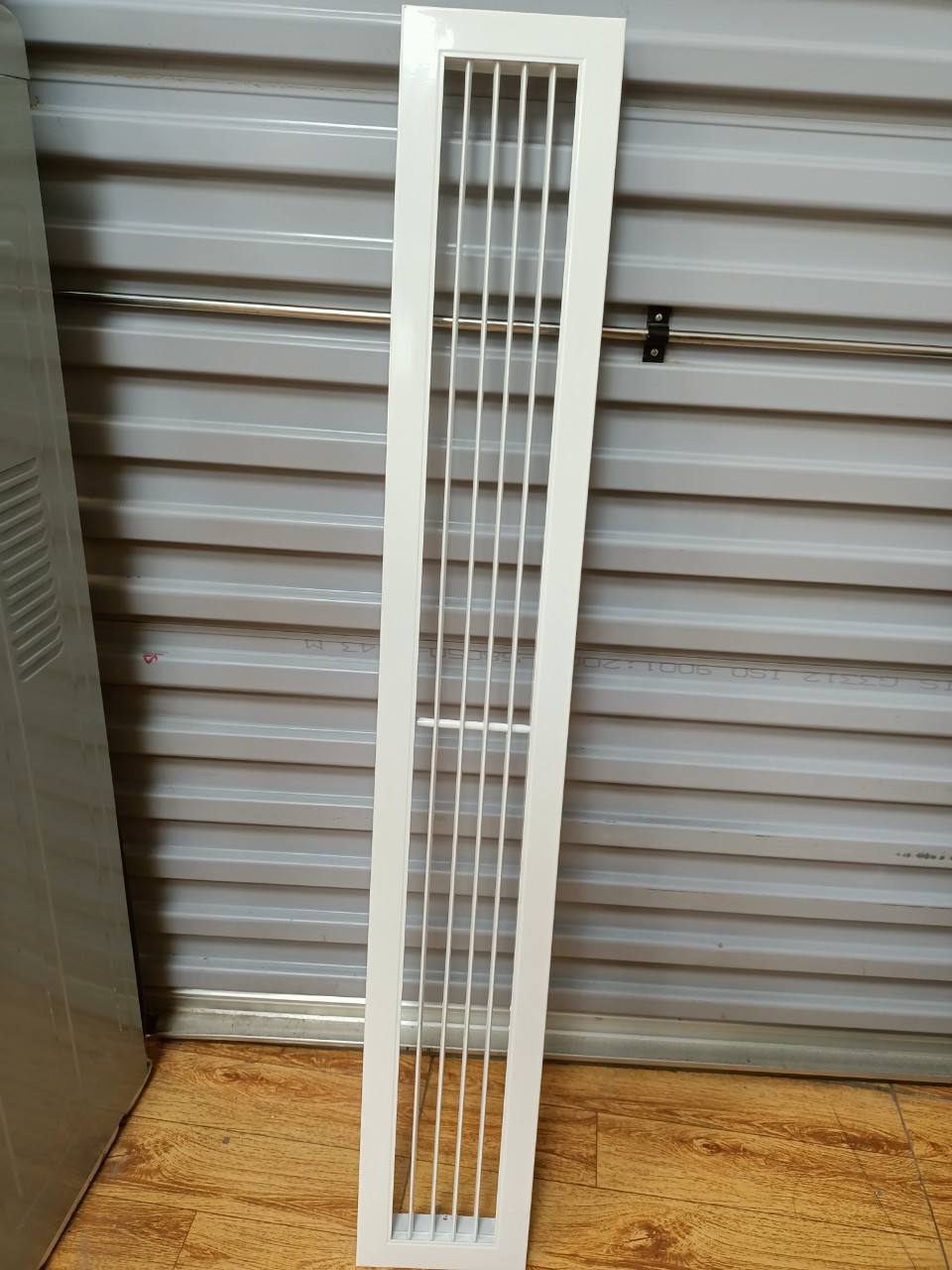 cửa gió nan thẳng bầu dục 1000x150mm ( 1mx15cm) chất liệu nhôm cho điều hòa âm trần