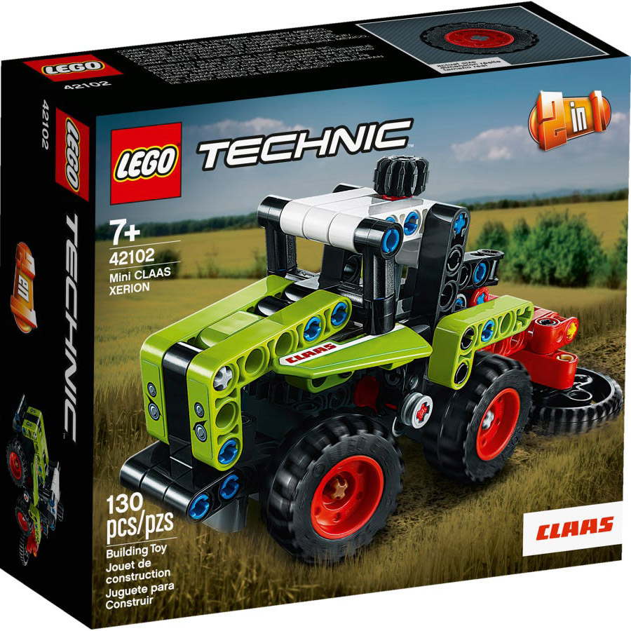 Đồ chơi lắp ráp Lego Technic 42102 - Máy kéo Claas Xerion