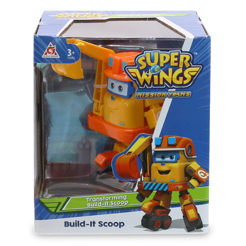 Đồ Chơi Robot Biến Hình Cỡ Lớn Scoop Xây Dựng SUPERWINGS YW730213