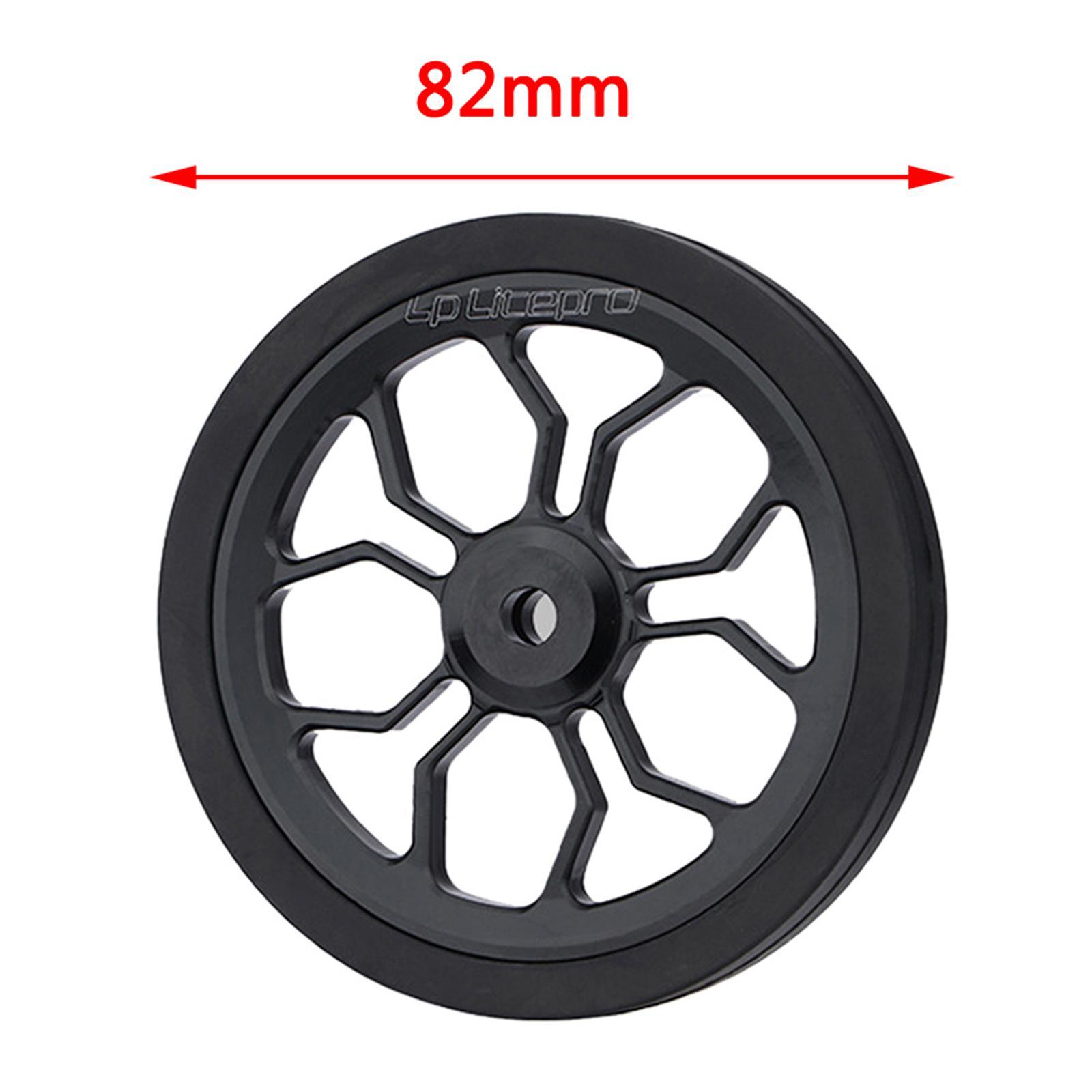 2Pairs High Strength Folding Bike Easy Wheel Refit Parts for Bicycle Cycling