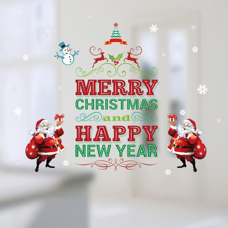 Decal trang trí Noel 05