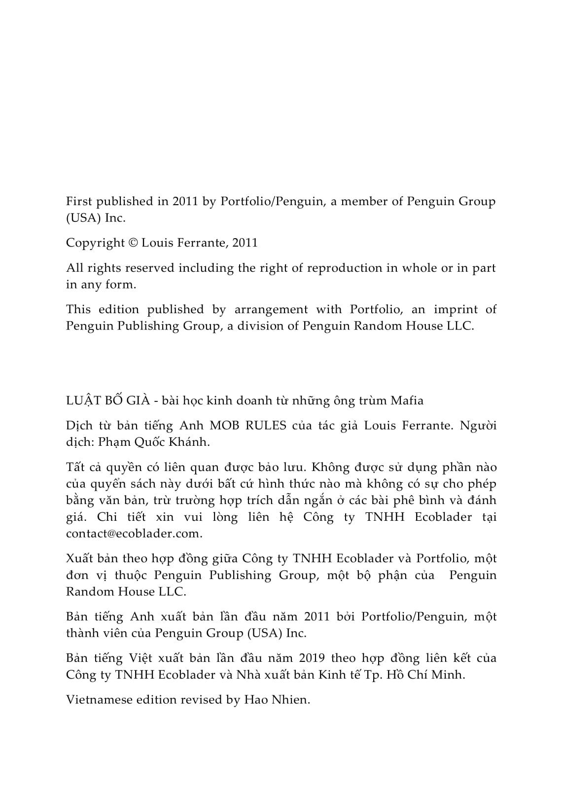 Luật Bố Già (Tái Bản 2022)