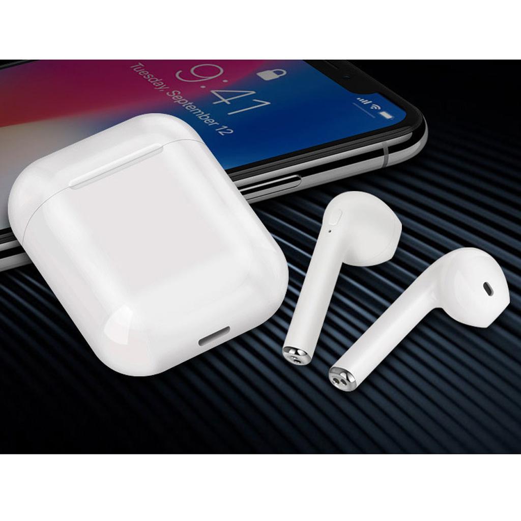 Handsfree Mini Bluetooth Headphones Wireless Earphones  White