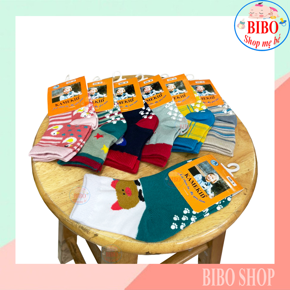 Combo 5 Đôi Vớ Chân Chống Trợt Cổ Cao, Tất Cho Bé Từ 5 tháng Cho Tới Trên 10 tuổi