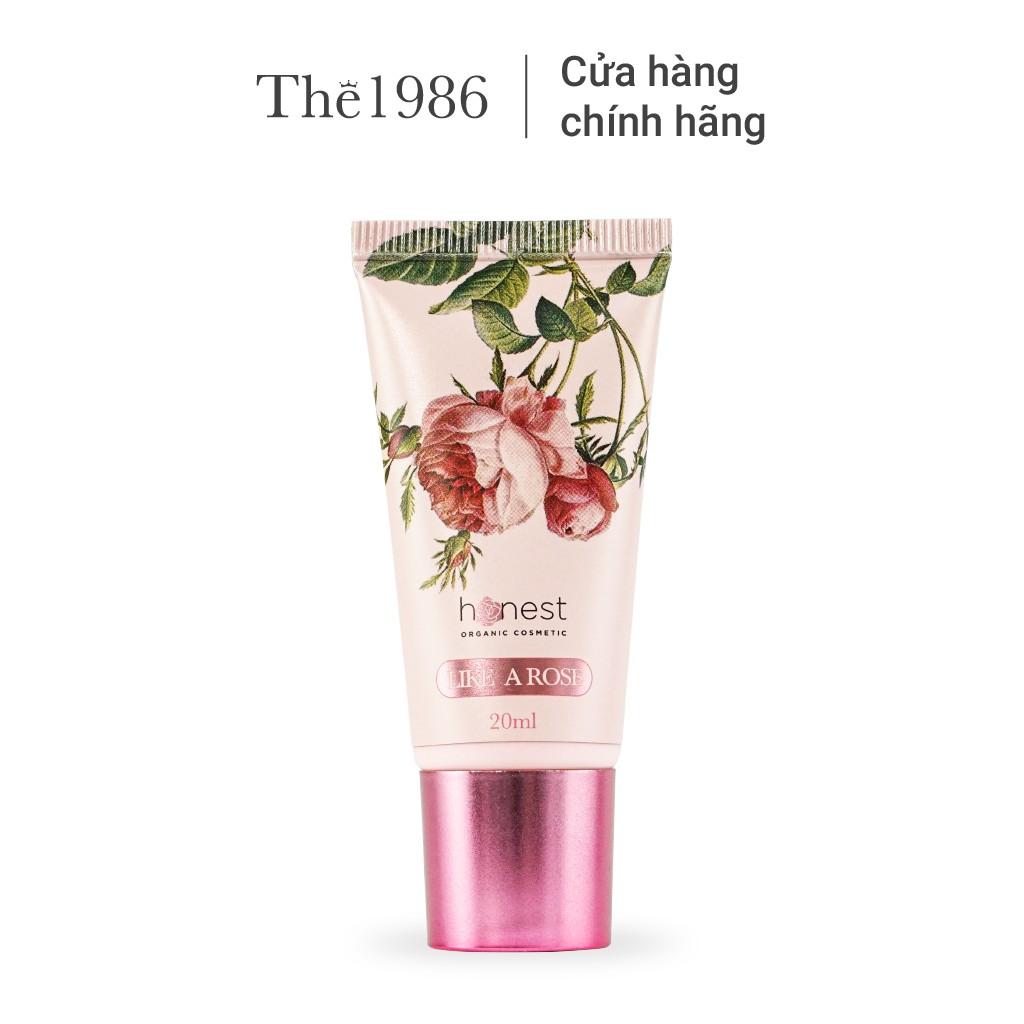 Kem Má Hồng Honest Dưỡng Hồng Tự Nhiên 24H Không Make Up Honest Organic Cosmetic Like A Rose