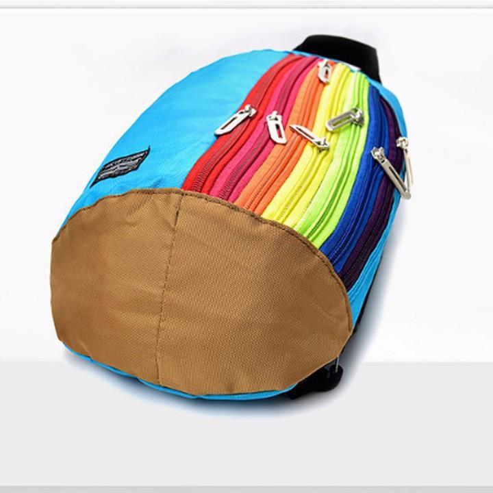 Balo Kết Hợp Túi Đeo Chéo - Đa Sắc Màu 208223