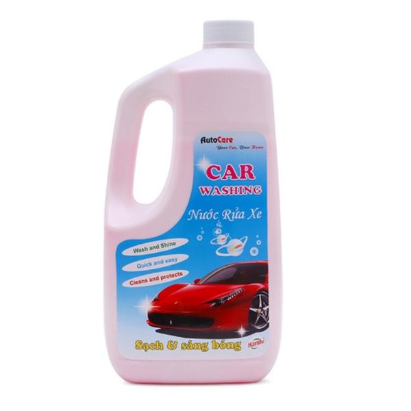 Chai nước rửa xe ô tô xe máy 1.8L