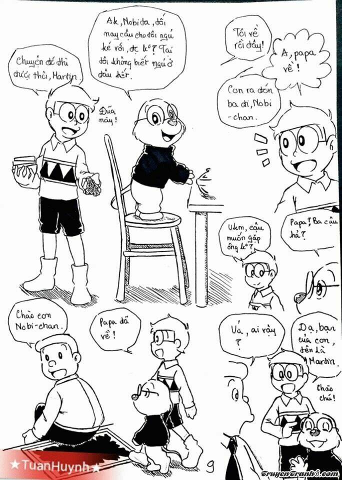 doraemon fan-made : nobita và cuộc phiêu lưu đến hòn đảo bị mất chapter 1 11