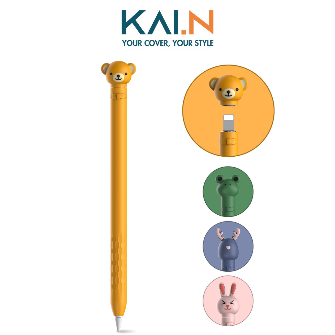 Ốp Bảo Vệ Dành Cho Apple Pencil 1/ Apple Pencil 2 Kai.N PenAnimal - Hàng Chính Hãng
