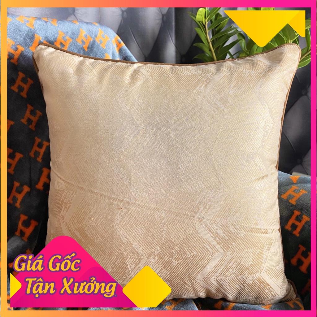 Gối Tựa Lưng Trang Trí Hoa Văn Hiện Đại Kích Thước 45x45cm - 1