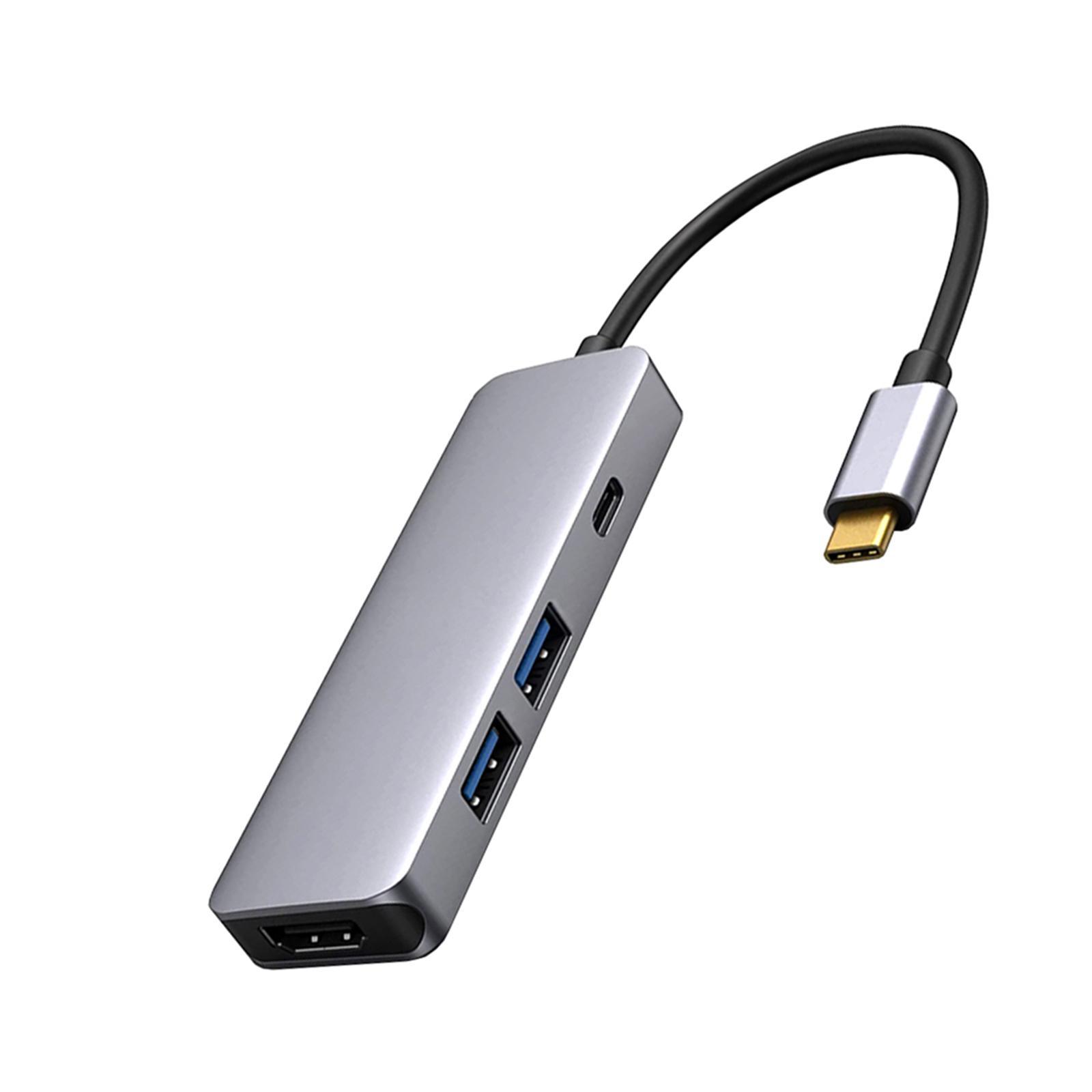 USB to 4K Hub Adapter for Monitor Phone Devices