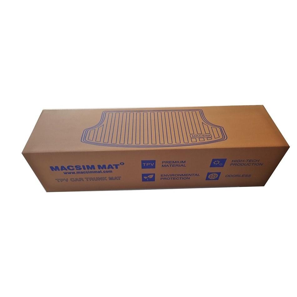 Thảm lót cốp xe ô tô Audi A8 2019-đến nay nhãn hiệu Macsim chất liệu TPV cao cấp màu đen