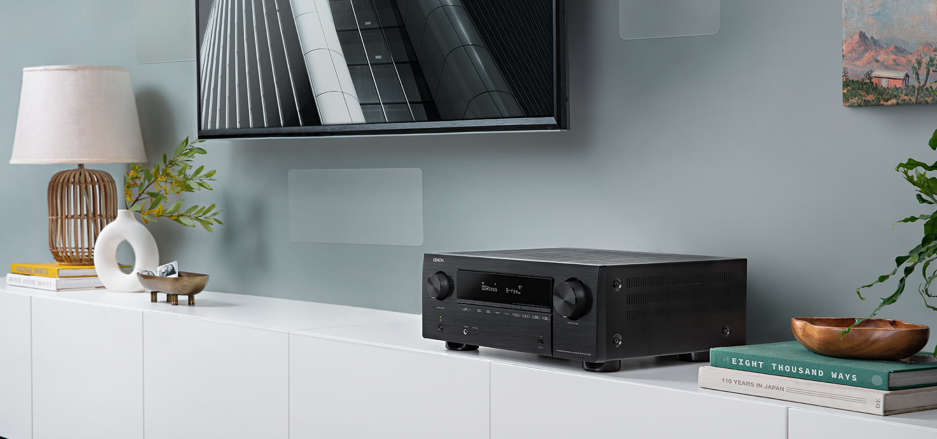 Ampli Cao Cấp Denon AVC-X3700H HÀNG CHÍNH HÃNG NEW 100%