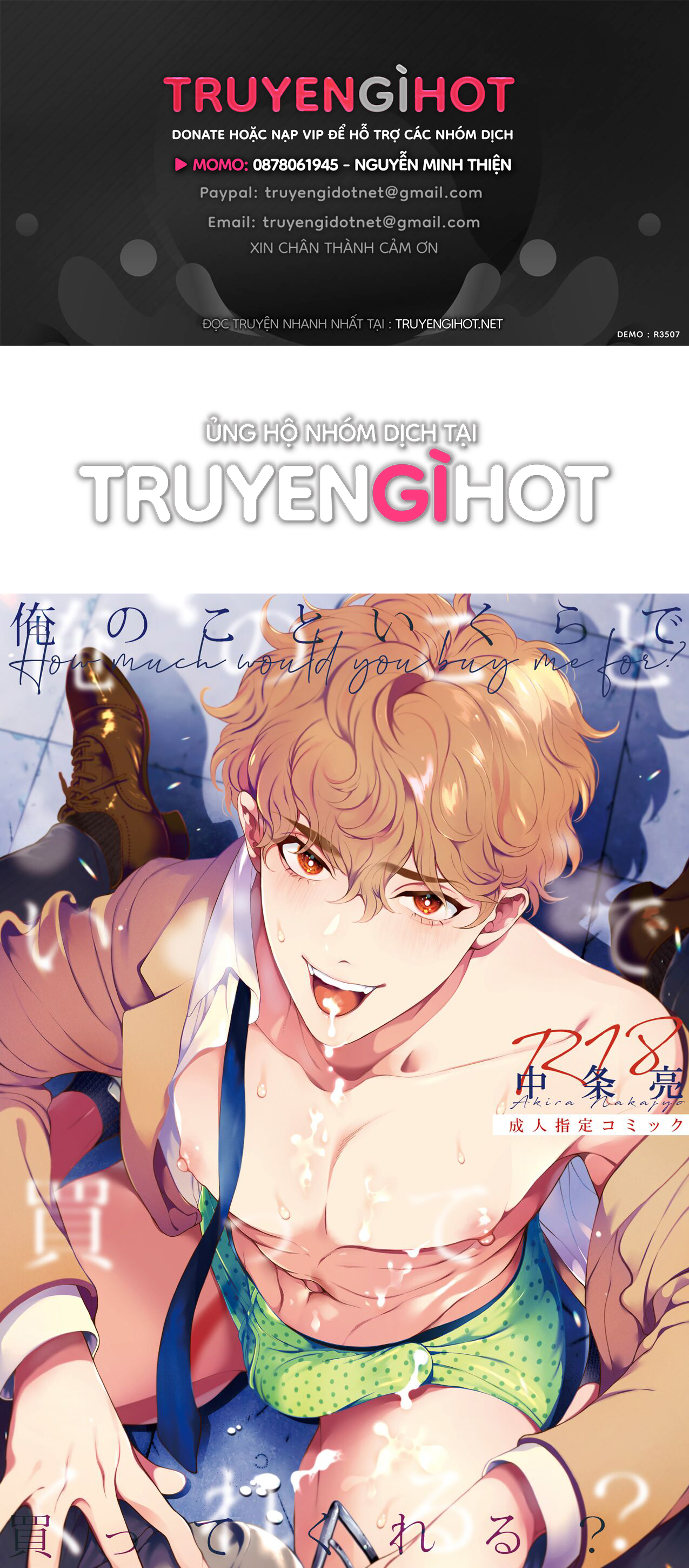 anh tính mua tôi với giá nhiêu đây? chapter 1.1 1