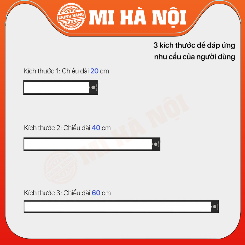 Đèn LED thanh cảm biến tích điện Xiaomi Yeelight Sensor Cabinet Light - Hàng chính hãng