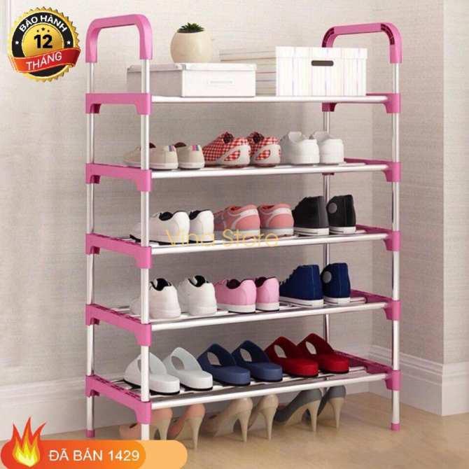 KỆ ĐỂ GIẦY DÉP 5 TẦNG.