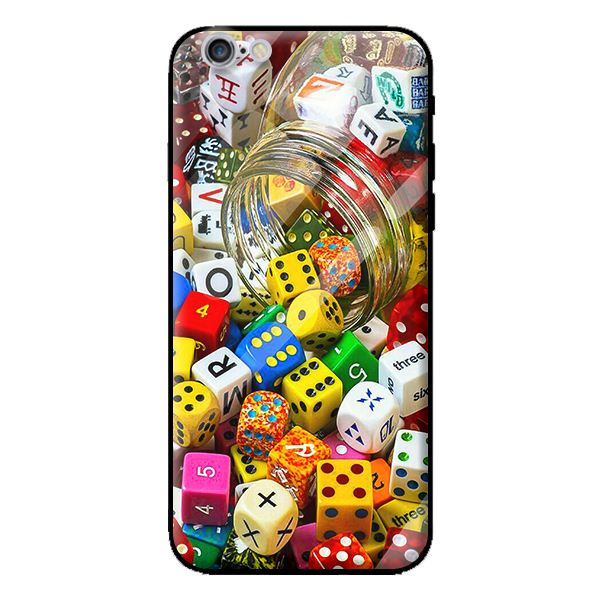 Ốp lưng kính cường lực cho iPhone 6S Plus MÀU SẮC 3 - Hàng chính hãng