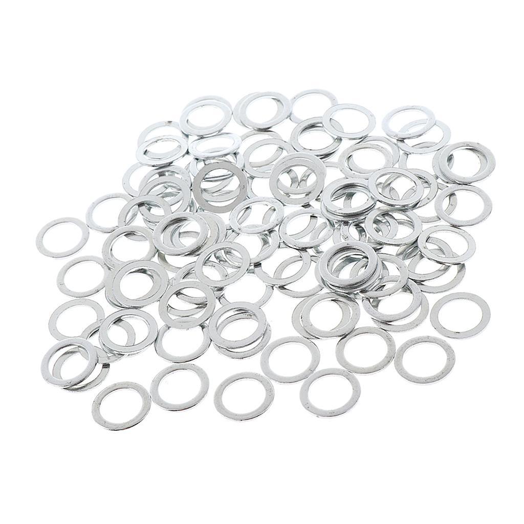 100pcs Skateboard Truck Axle Speed Washers Longboard Hardware Accessories Outdoors Skateboarding Sports
