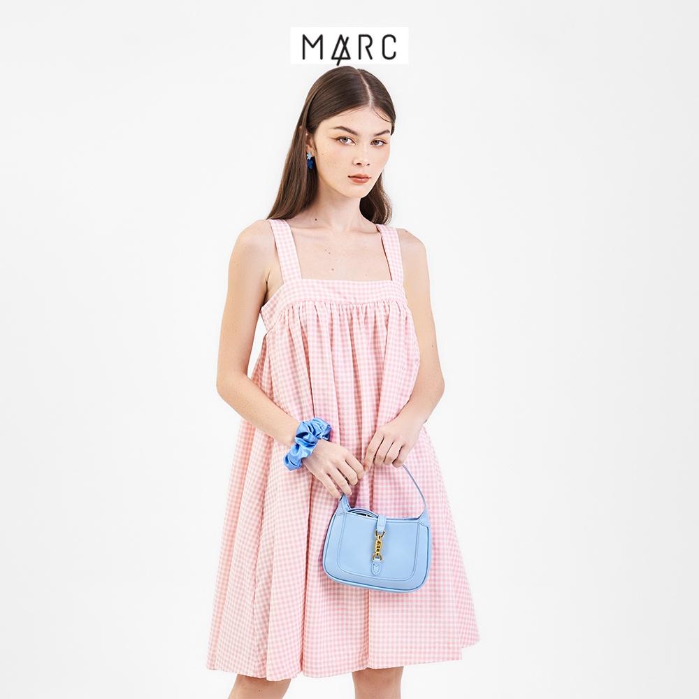 Đầm 2 dây nữ MARC FASHION form suông cài nút sau CBVH070522