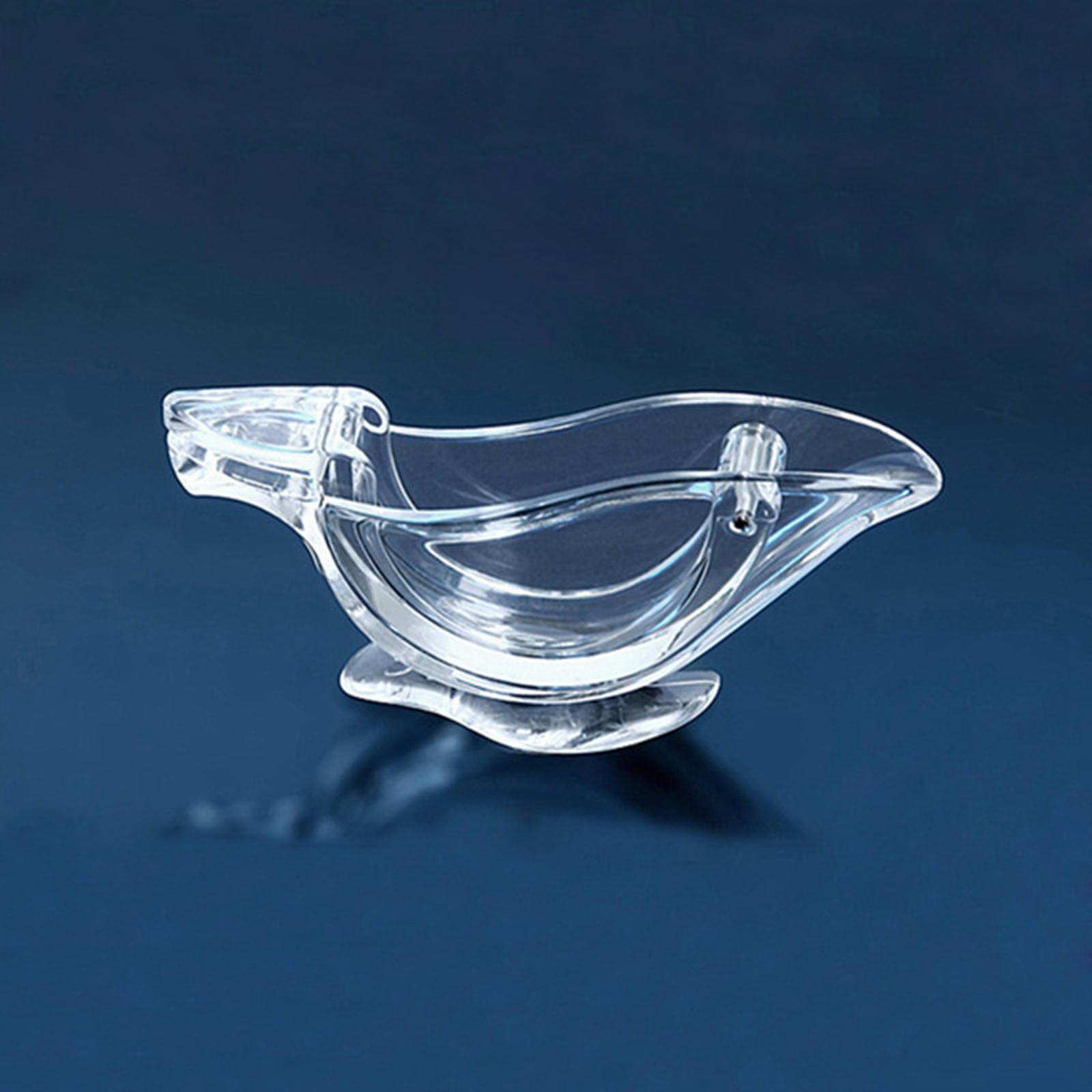 Manual Lemon Squeezer Easy to Clean Transparent Handheld for Fruit