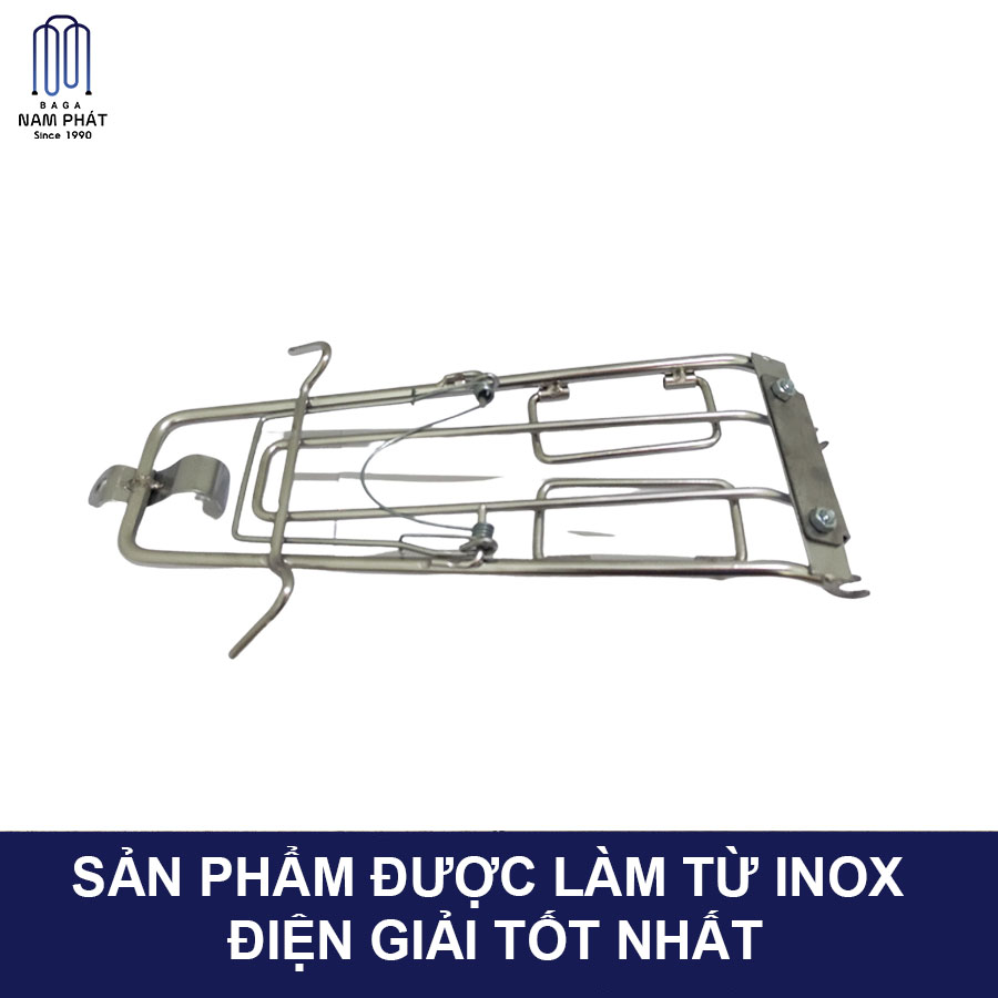 Baga giữa inox 10 li Exciter 150, Ex150 ex 150 Nam Phát