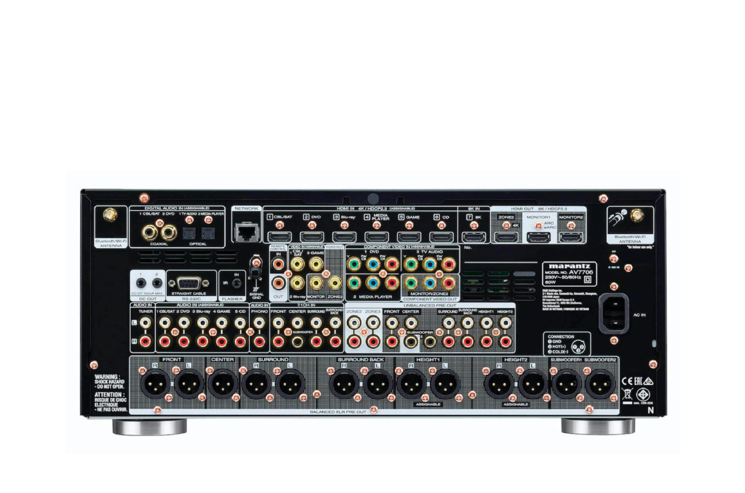 Amply Marantz AV7706 - New 100%