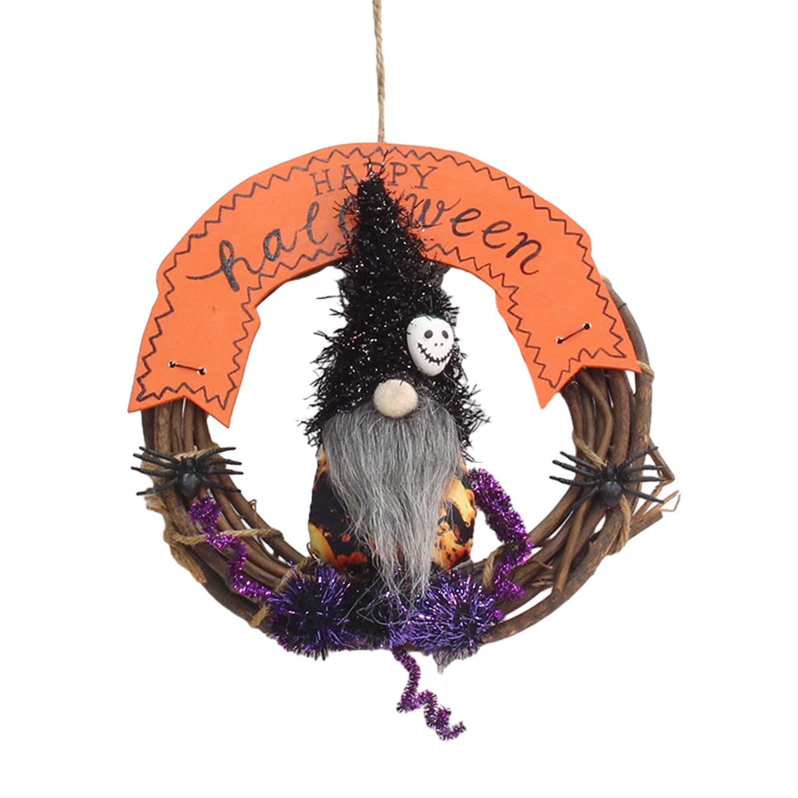 Halloween Wreath for Front Door Halloween Porch Decor for Wall Party