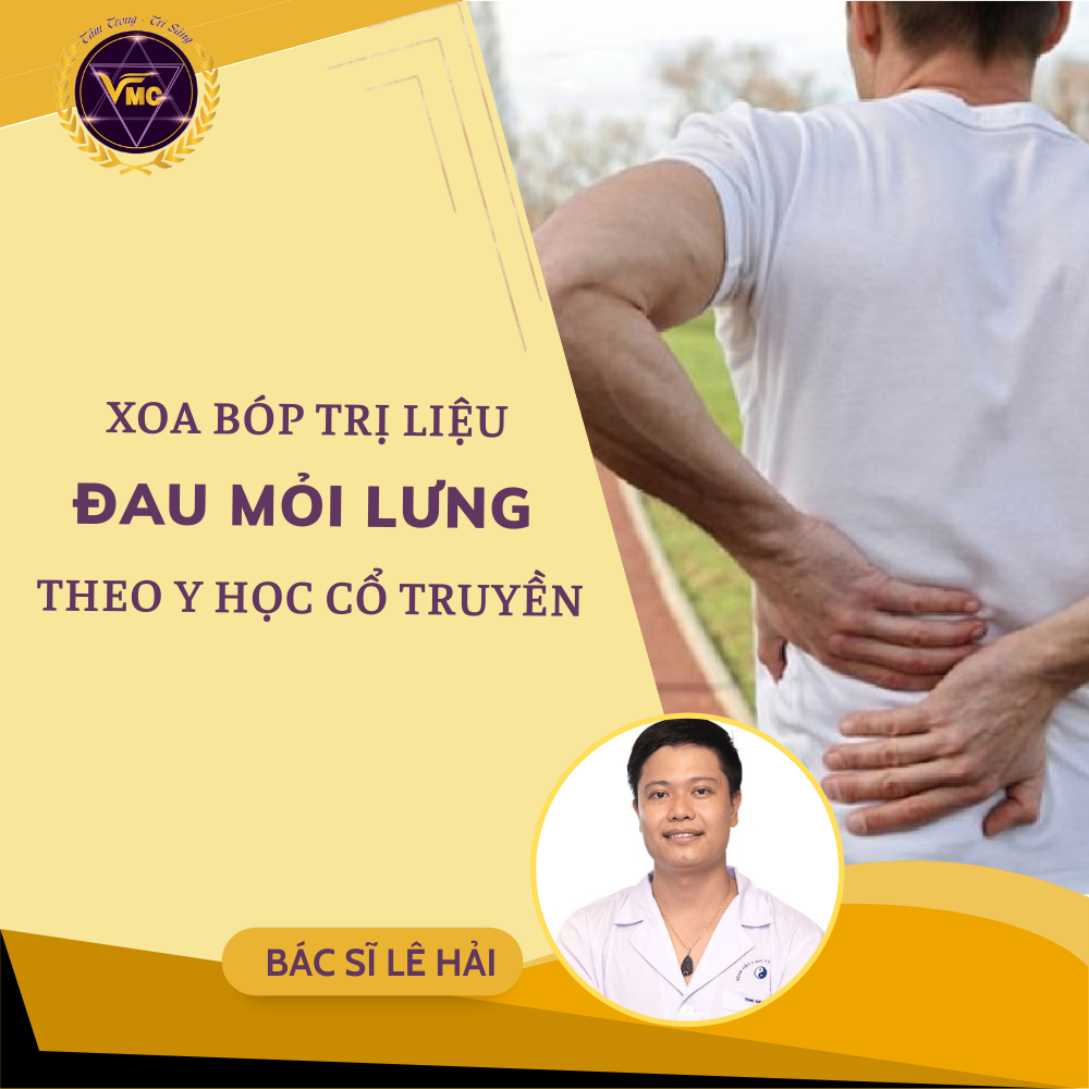 Khóa học Xoa bóp LƯNG - trị liệu đau mỏi theo y học cổ truyền - VMC