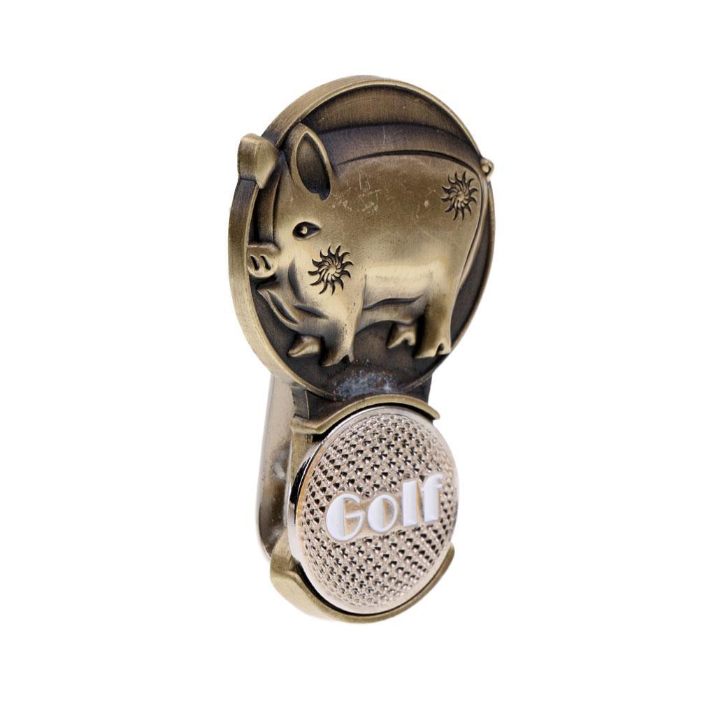 Hat Clip Golf Ball Markers Clip Cap Visor
