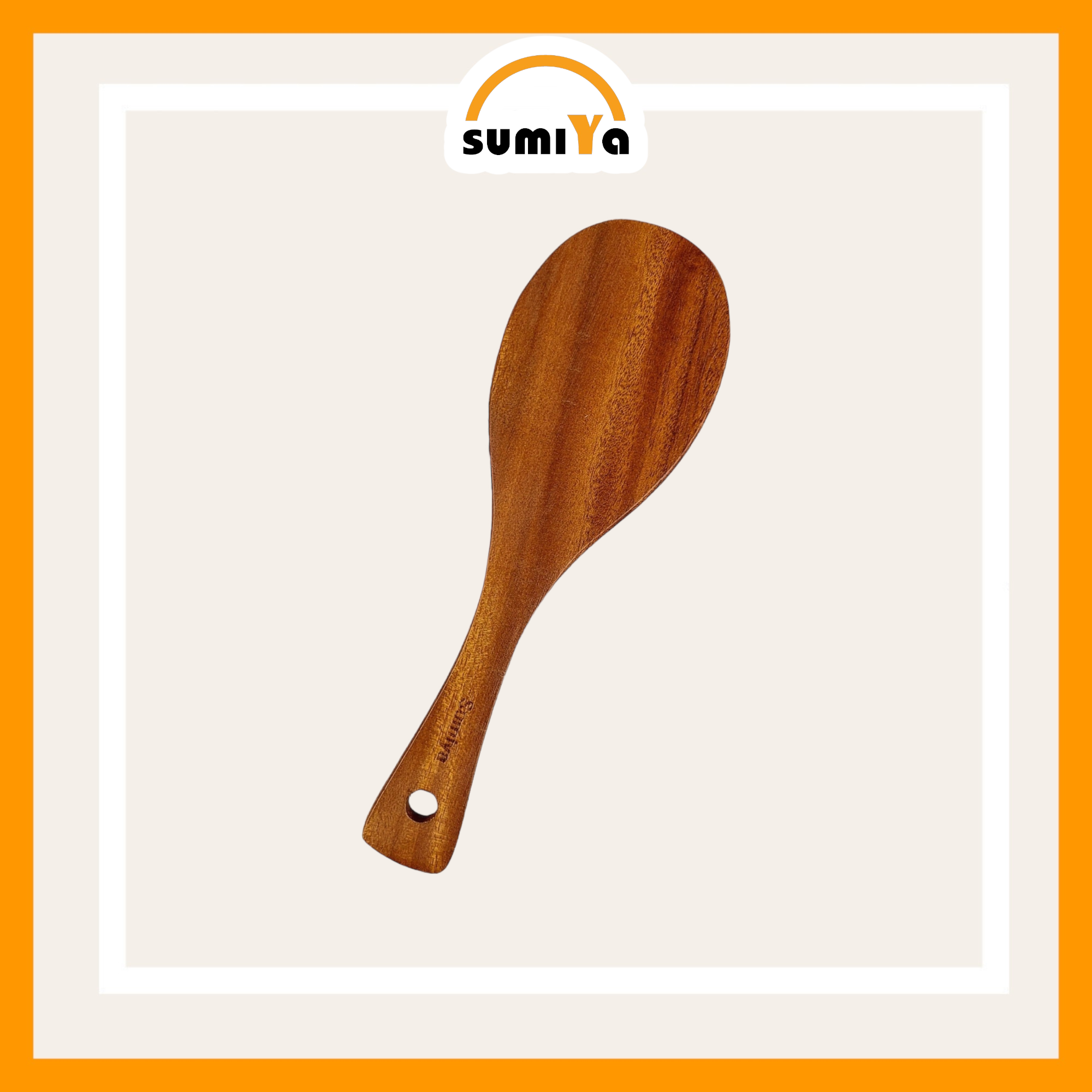 Vá cơm gỗ xà cừ, vá xới cơm gỗ tự nhiên