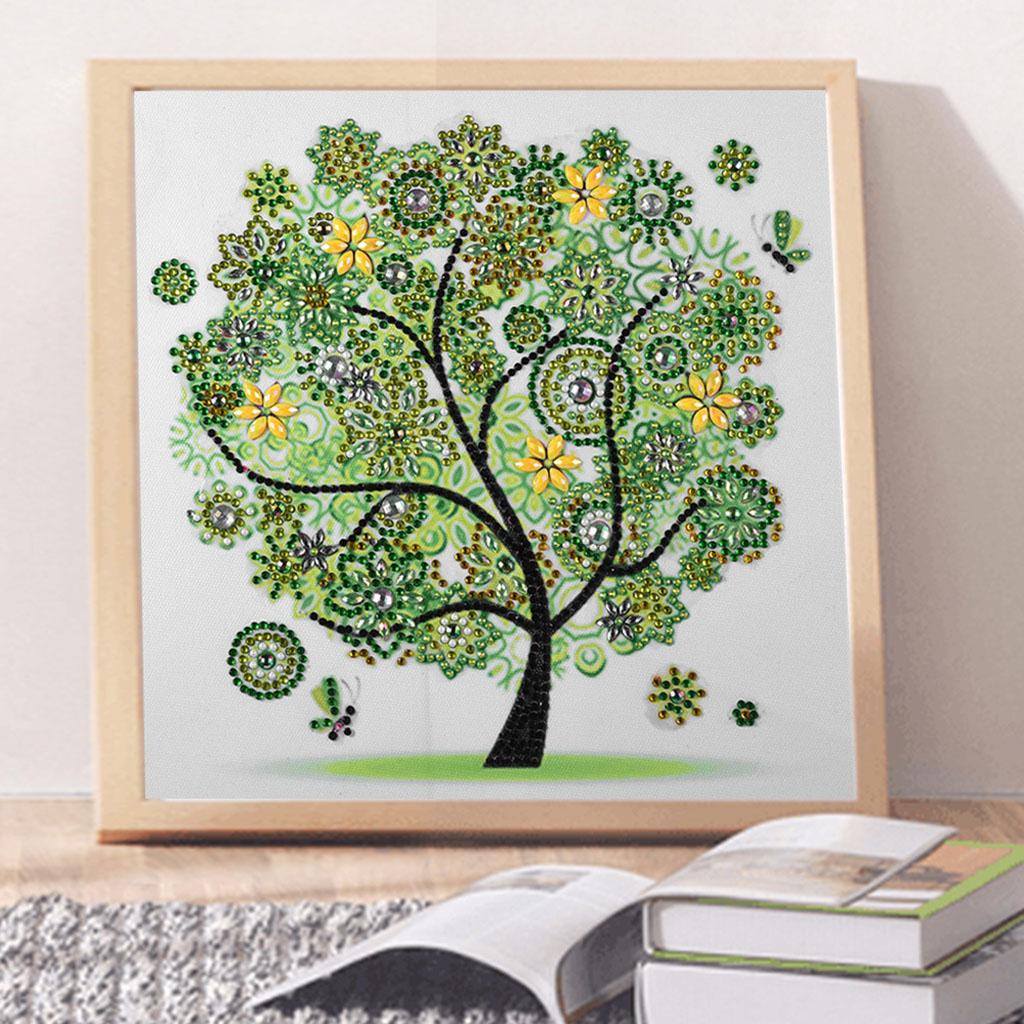 DIY Diamond Painting Special Shaped Tree Diamond Painting DIY Crafts Spring