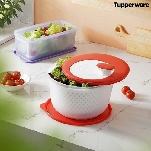 Dụng Cụ Quay Rau Tupperware Spinning Chef - Hàng Chính Hãng