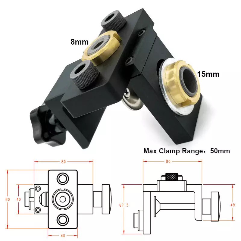 CỮ KHOAN CHỐT CAM, CHỐT GỖ ĐỊNH VỊ LỖ KHOAN, VẬT LIỆU THÉP SIÊU BỀN