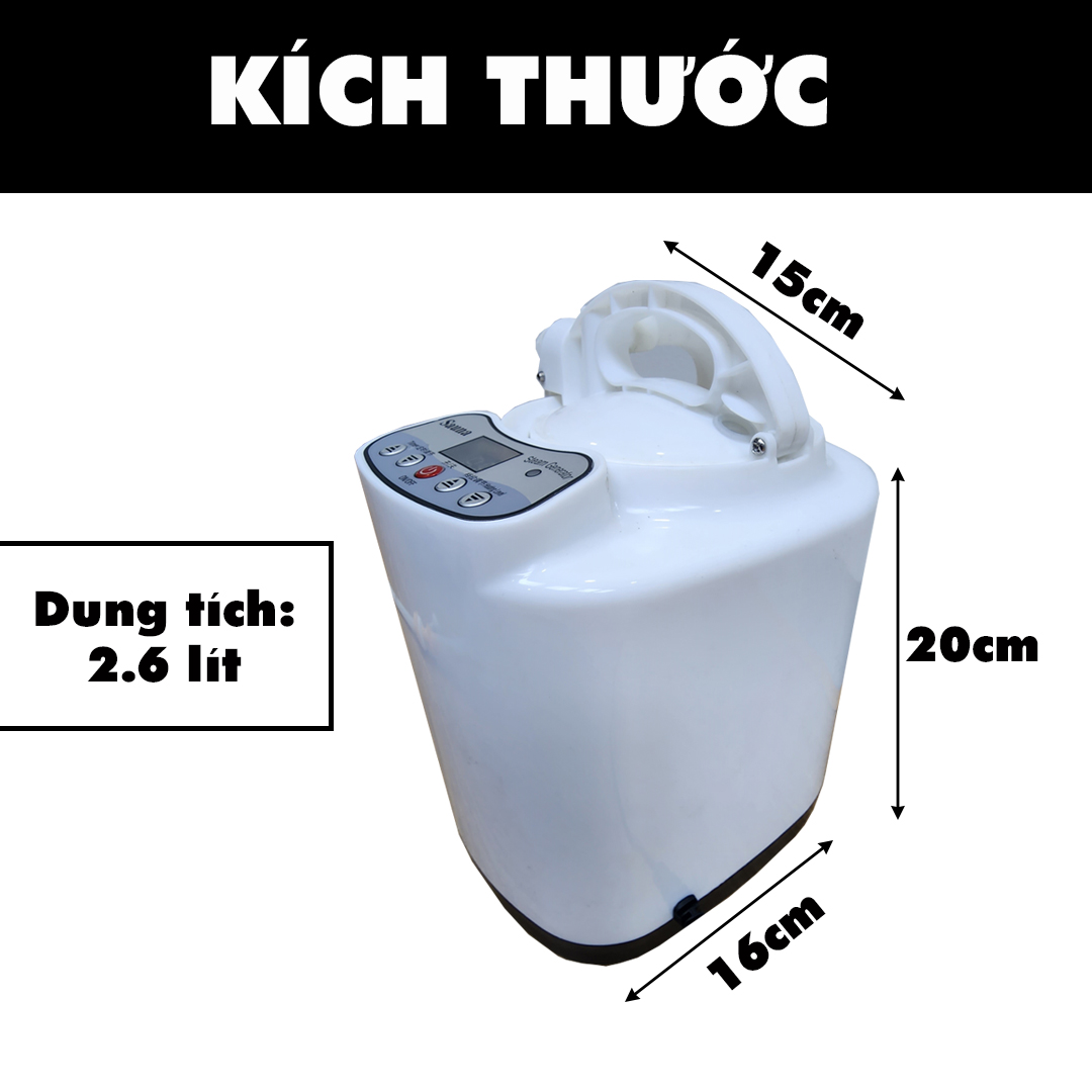 Máy Xông Hơi Khô Bồn Tắm Mini Tại Nhà Spa Khếch Tán Tinh Dầu Body Cơ Thể Hàng Nhập Khẩu Legaxi